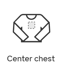 Center chest