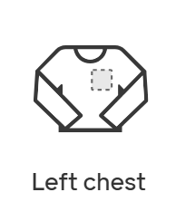 Left chest