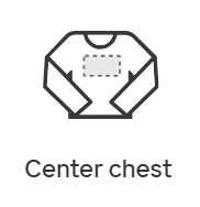 Center chest